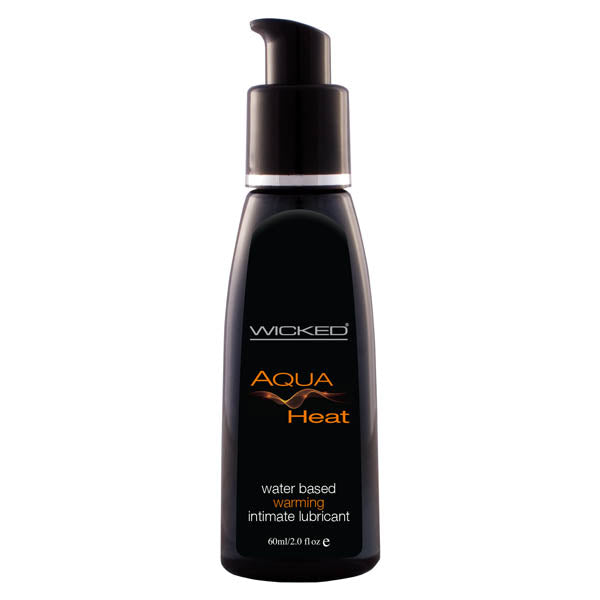 60 Ml Wicked Aqua Heat Warming Water Based Lubricant