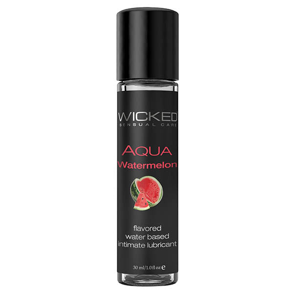 30 Ml Wicked Aqua Watermelon Flavoured Water Based Lubricant