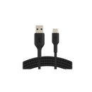 Belkin 3M Boostcharge Usb C To Usb A Charge Sync Cable Braided Black
