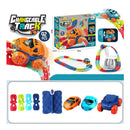 Changeable Track In The Dark Track Led Light Up Race Car Flexible Toy