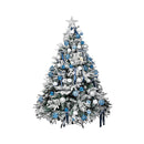 930 Tips Snow Flocked Christmas Tree With Fairy Light
