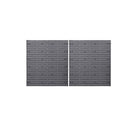 96 Storage Bin Rack Wall Mounted Tool Shelving Organizer