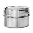 9 Magnetic Spice Jar Tins And Steel Rack 150G
