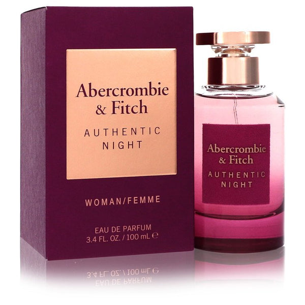 Abercrombie & Fitch Authentic Night Eau De Parfum Spray By Abercrombie & Fitch 100Ml