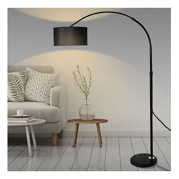 Adjustable Marble Base Modern LED Floor Lamp