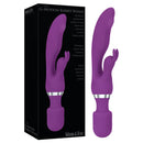 G Motion Rabbit Purple Double Ended Vibrator And Massager Wand