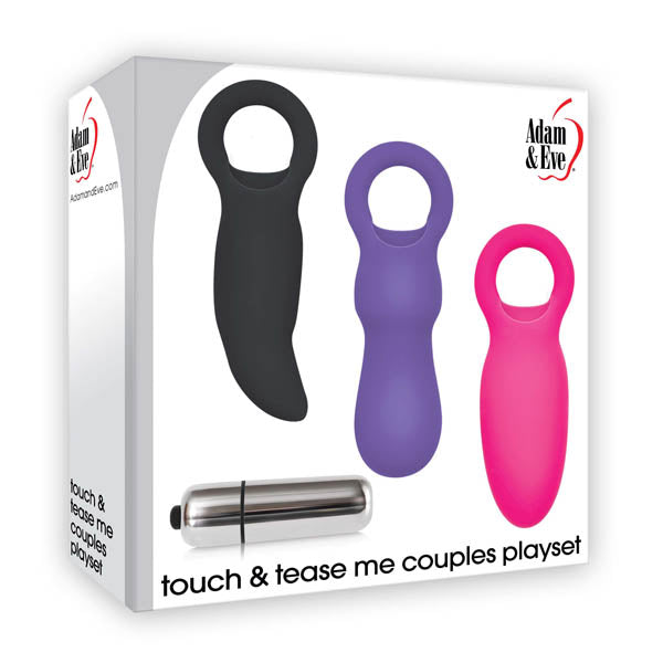 Touch And Tease Me Couples Playset Vibrating Bullet