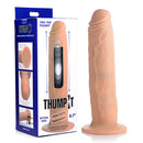 Thump It 7X Remote Control Thumping Dildo - Flesh Large 21.6 cm USB Rechargeable Thumping Dong
