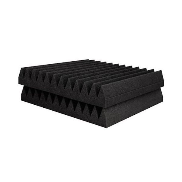 20 Pcs Studio Acoustic Foam 30x30cm Black Wedge
