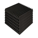 40 Pcs Studio Acoustic Foam 30x30cm Black Wedge