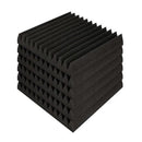 60 Pcs Studio Acoustic Foam 30x30cm Black Wedge