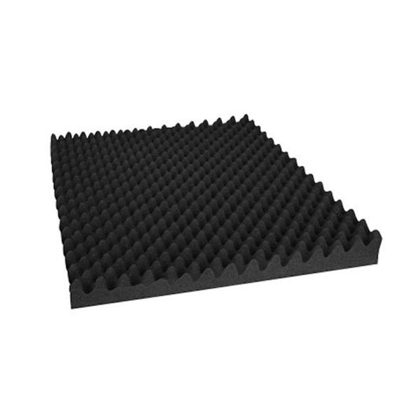 20 Pcs Studio Acoustic Foam 50x50cm Black Eggshell