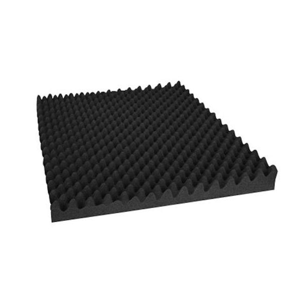 40 Pcs Studio Acoustic Foam 50x50cm Black Eggshell