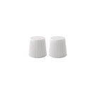2 Cupcake Stool Plastic Stacking Stools Chair Outdoor Indoor