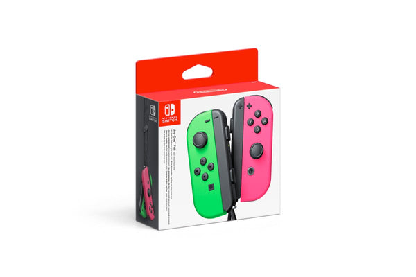 Nintendo Switch Joy Con Controller Pair - Neon Green and Neon Pink