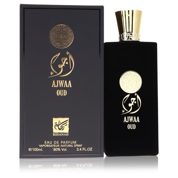 Ajwaa Oud Eau De Parfum Spray (Unisex) By Rihanah 100Ml