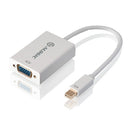 Alogic 15Cm Mini Display Port To Vga Adapter M To F White