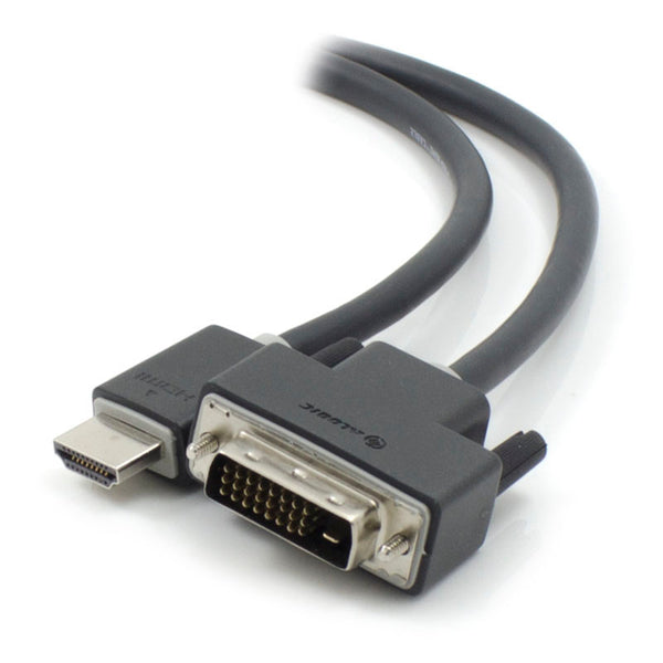 ALOGIC 2m DVI-D to HDMI Cable - Male to Male - Commercial Packaging