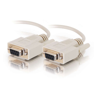 2M Db9 To Db9 Serial Null Modem Cable Female To Female