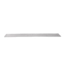 30 Piece Aluminum Gutter Guard 0.7 Mm Thickness - Silver