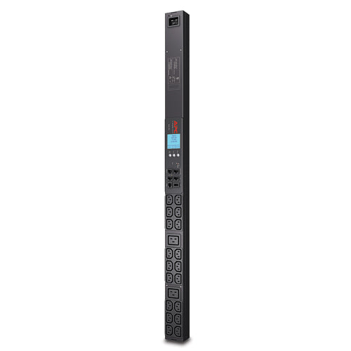 APC Rack PDU 2G, Metered, ZEROU, 20A/208V, 16A/230V, (18)C13 & (2)C19