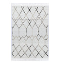 Aria Cream Grey Diamond Rug