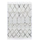 Aria Cream Grey Diamond Rug