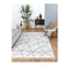 Aria Cream Beige Geometric Rug