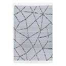 Aria Grey Anthrasite Geometric Rug