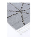 Aria Grey Anthrasite Geometric Rug