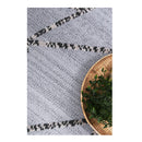 Aria Grey Anthrasite Geometric Rug