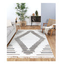 Aria Beige Cream Diamond Rug