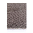 Aria Cream Brown Geometric Striped Rug