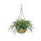 Artificial Fern Potted Hanging Basket 55cm