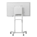 Atdec TV Cart White Mobile With Rotation