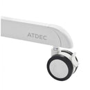 Atdec TV Cart White Mobile With Rotation