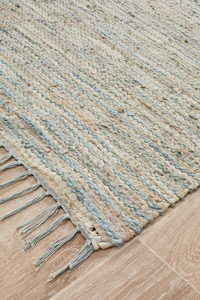 Atrium Delta Silver Blue Rug