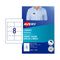Avery Laser Label Fabric Name Badge L7418 8Up Pack Of 15