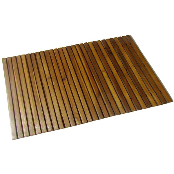 Acacia Bath Mat 80 x 50 Cm