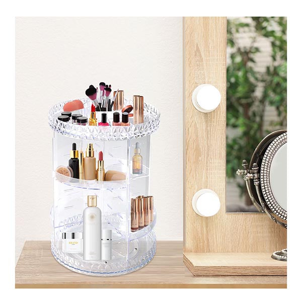 Acrylic Rotating Cosmetic Organizer