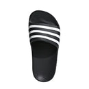 Adidas Kids Adilette Aqua Slides Core Black Cloud White Core Black