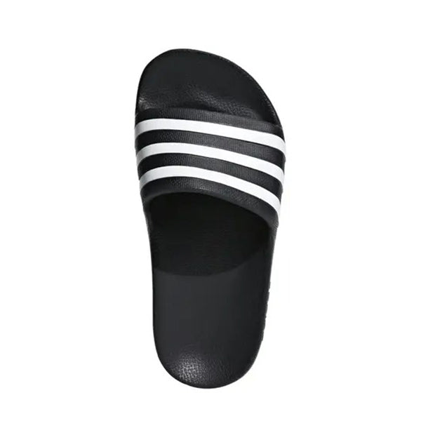 Adidas Kids Adilette Aqua Slides Core Black Cloud White Core Black