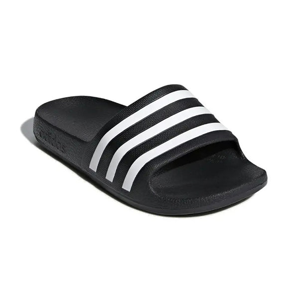 Adidas Kids Adilette Aqua Slides Core Black Cloud White Core Black