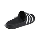 Adidas Kids Adilette Aqua Slides Core Black Cloud White Core Black