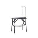 Adjustable Dog Grooming Table With 1 Loop And Basket