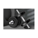 Adjustable Dumbbell Set Rubber Weight Plates Lifting Bench