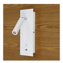 Adjustable White Wall Light