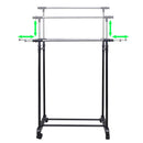 Adjustable Clothes Rack 2 Hanging Rails (2 pcs.)
