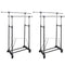 Adjustable Clothes Rack 2 Hanging Rails (2 pcs.)