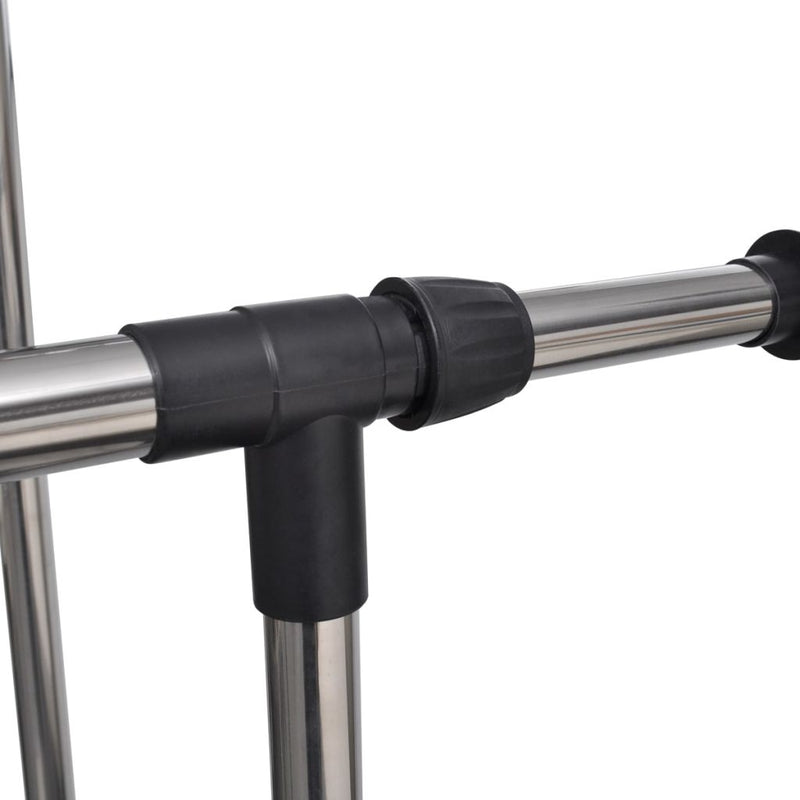 Adjustable Clothes Rack 2 Hanging Rails (2 pcs.)